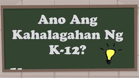 Kahalagahan ng k-12 program sa buong mundo